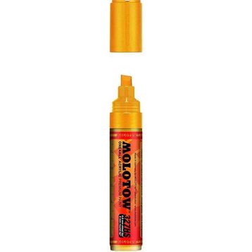 Molotow 216006 One4All 327HS Kesik Uç Marker 4-8 mm N:006 Zinc Yellow Çizim Kalemi