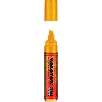 Molotow 216006 One4All 327HS Kesik Uç Marker 4-8 mm N:006 Zinc Yellow Çizim Kalemi