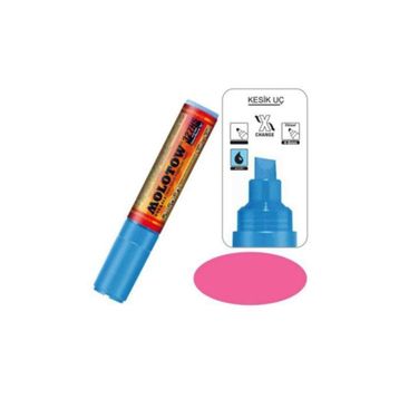 Molotow 216008 One4All 327HS Kesik Uç Marker 4-8 mm N:200 Neon Pink Çizim Kalemi