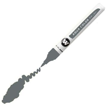 Molotow 5745671 Aqua Color Brush Cool Grey 2 Fırça Uçlu Kalem