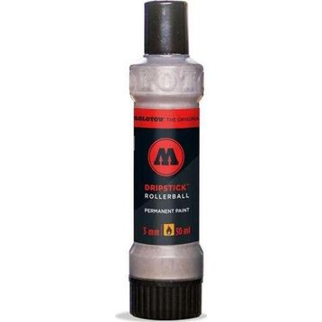 Molotow 862DS Permanent Paint Rollerball 3 mm Uç 30 ml Chrome 862006 Dripstick