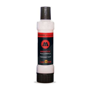 Molotow 862DS Permanent Paint Rollerball 3 mm Uç 30 ml Signal White 862004 Dripstick
