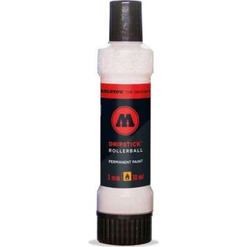 Molotow 862DS Permanent Paint Rollerball 3 mm Uç 30 ml Signal White 862004 Dripstick