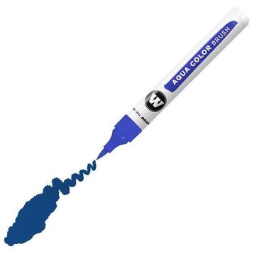 Molotow Aqua Color Brush 011 Primary Blue Fırça Uçlu Kalem