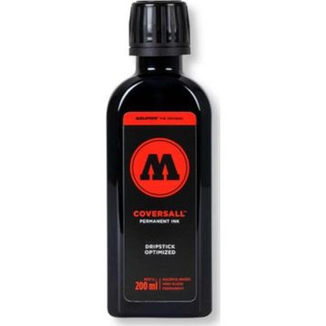 Molotow Coversall Dripstick Permanent 200 ml Black Mürekkep