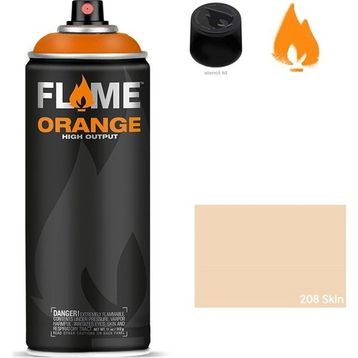 Molotow N:208 Skin Flame Orange 400 ml Sprey Boya
