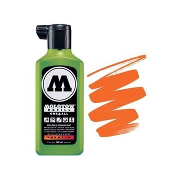 Molotow N:218 Refill 180 ml Neon Orange Fluorescent Boya