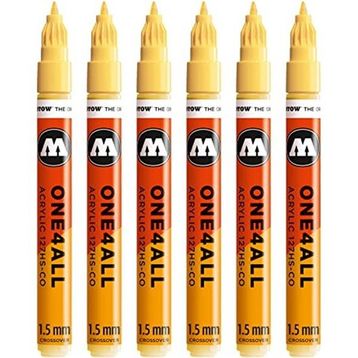 Molotow ONE4ALL 127HS-CO 115 Vanilla Pastel 1.5 mm Akrilik Markör Kalem