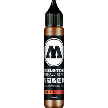 Molotow One4All 30 ml Hazelnut Brown 92 Akrilik Refill