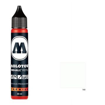 Molotow Refill 30 ml No:160 Signal White Akrilik Mürekkebi