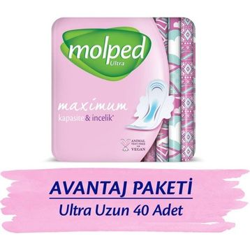 Molped 40 Adet Ultra Hijyenik Uzun Ped
