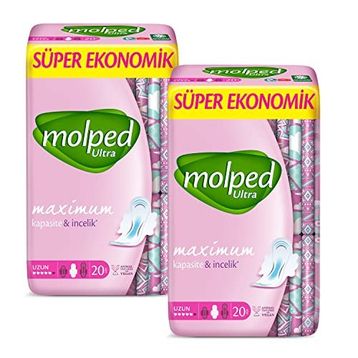 Molped 40 Adet Ultra Hijyenik Uzun Ped