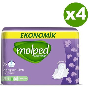 Molped Classic Thick Normal 4x20 Adet Ped