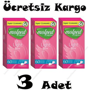 Molped Daily Care Light Normal Günlük 60'lı Ped