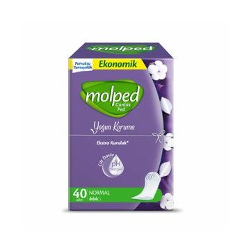 Molped Daily Care Light Parfümsüz 40'lı Kadın Pedi