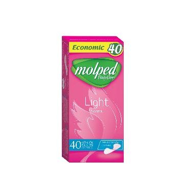 Molped Daily Care Light Parfümsüz 40'lı Kadın Pedi