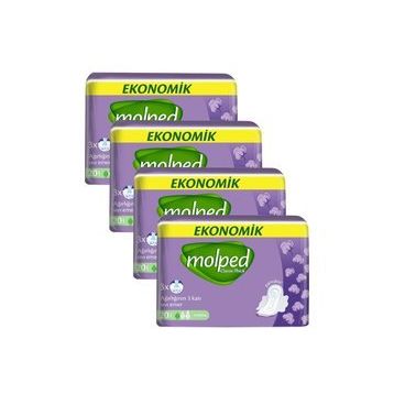 Molped Ekonomik Classic Thick 4x20 Adet Ped