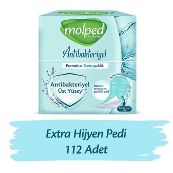 Molped Extra Hijyen 112 Adet Günlük Ped