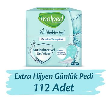 Molped Extra Hijyen 112 Adet Günlük Ped