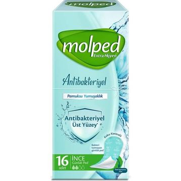 Molped Extra Hijyen Antibakteriyel Gece 16 Adet Ped