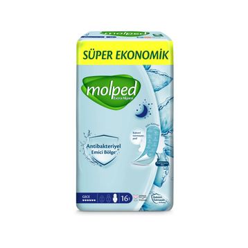 Molped Extra Hijyen Gece 16'lı Hijyenik Ped