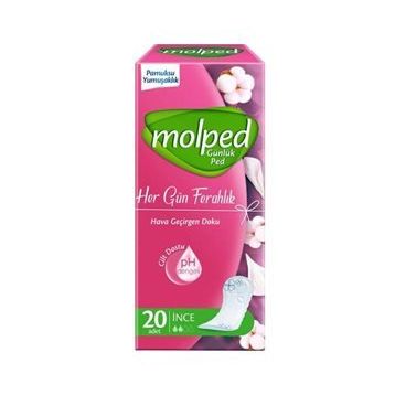Molped Her Gün Ferahlık 20 Adet Günlük Ped