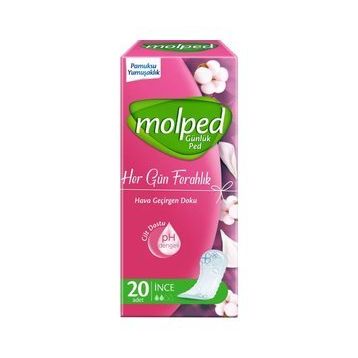 Molped Her Gün Ferahlık 20 Adet Günlük Ped