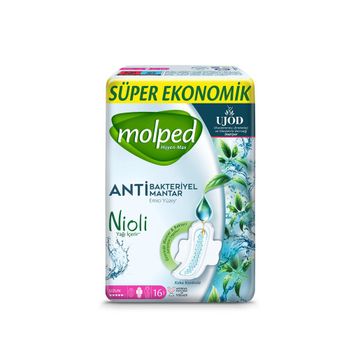 Molped Hijyen Max Süper Eco Uzun 16'lı Hijyenik Ped