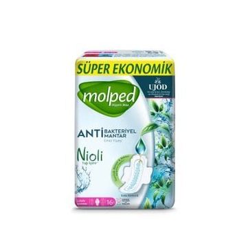 Molped Hijyen Max Süper Eco Uzun 16'lı Hijyenik Ped