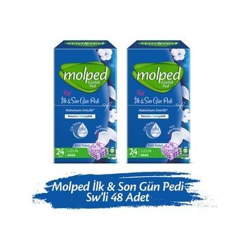 Molped İlk&Son Uzun 48 Adet Günlük Ped