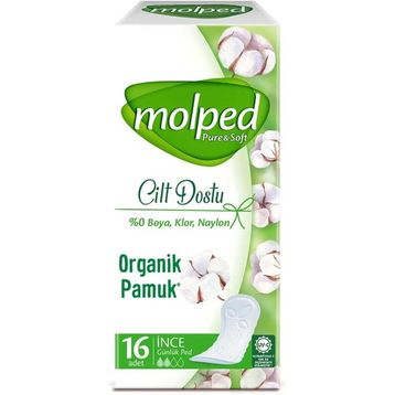 Molped P&S Light Tekli 16 Adet Günlük Ped