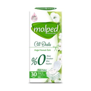 Molped Pure Soft 30'lu Günlük Ped