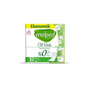 Molped Pure Soft 32 Adet İnce Günlük Ped
