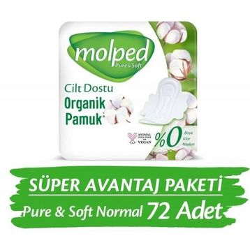 Molped Pure Soft 3x24 Adet Normal Süper Ekonomik Ped