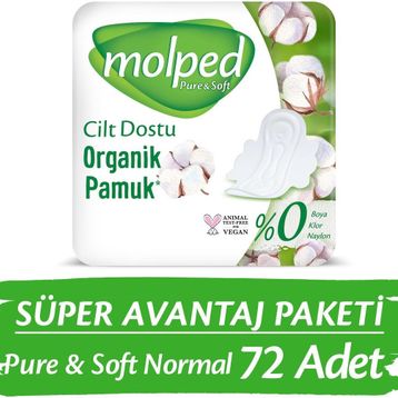 Molped Pure Soft 3x24 Adet Normal Süper Ekonomik Ped