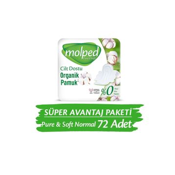 Molped Pure Soft 3x24 Adet Normal Süper Ekonomik Ped