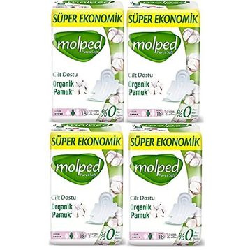Molped Pure Soft 4x18 Adet Uzun Ped