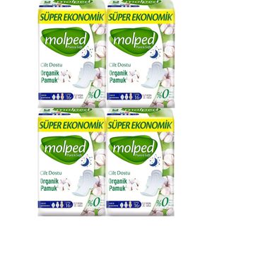 Molped Pure Soft Gece 4x16 Adet Ped