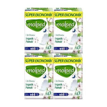 Molped Pure Soft Gece 4x16 Adet Ped