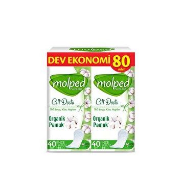 Molped Pure Soft İncelik 80'li Günlük Ped