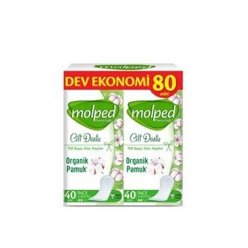 Molped Pure Soft İncelik 80'li Günlük Ped