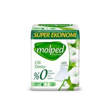 Molped Pure Soft Normal Super Eko 24'lü Ped