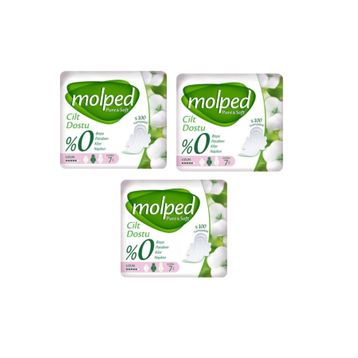 Molped Pure Soft Uzun 3x7'li Ped