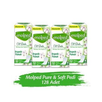 Molped Pure&Soft 128 Adet Günlük Pedi