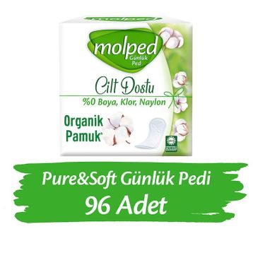 Molped Pure&Soft 128 Adet Günlük Pedi