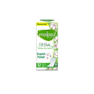 Molped Pure&Soft Cilt Dostu 32'li Günlük Ped