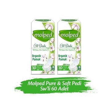 Molped Pure&Soft Günlük 60 Adet Ped