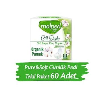Molped Pure&Soft Günlük 60 Adet Ped
