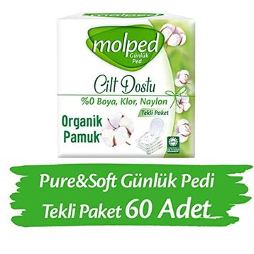 Molped Pure&Soft Günlük 60 Adet Ped