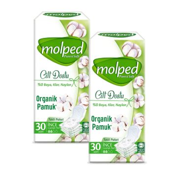 Molped Pure&Soft Günlük 60 Adet Ped